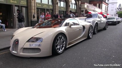 Каране на Bugatti Veyron 16.4 Grand Sport в Лондон