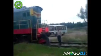 Как се пали локомотив в Русия