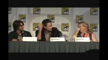The Vampire Diaries at Comic Con 2010 Part 2/5 