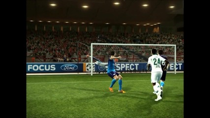 Pes 2012 - C. Ronaldo 41 метров гол от пряк свободен