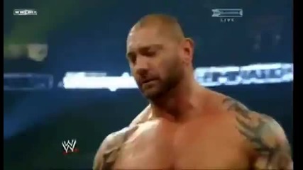 Batista Wins The Wwe Title At Elimination Chamber 