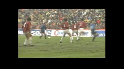 Milan - Inter 0:1 Season 90/91 