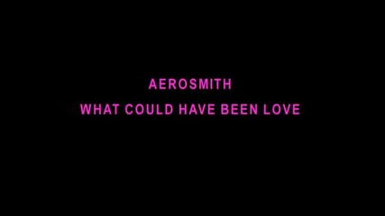Aerosmith-what Could Have Been Love