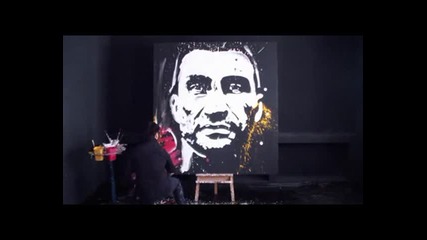 Нарисуван Портрет На Владимир Кличко