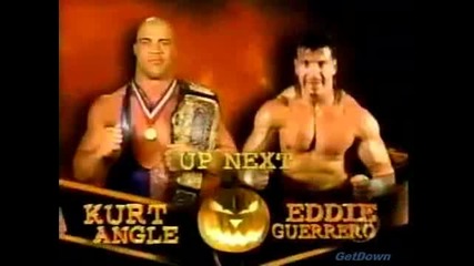 Kurt Angle vs. Eddie Guerrero - Wwe Smackdown 31.10.2002 [halloween Special]