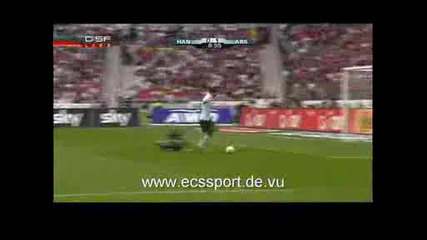 Хановер 96 - Арсенал 0:1 Гол на Фабрегас 