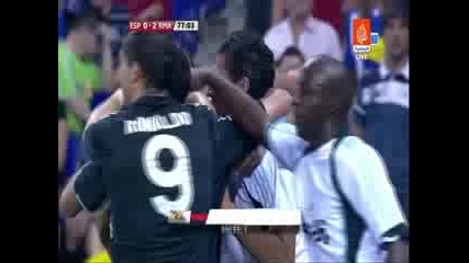 Espanyol срещу Real Madrid 0 - 2 Гол на Гути 2009 - 09 - 12