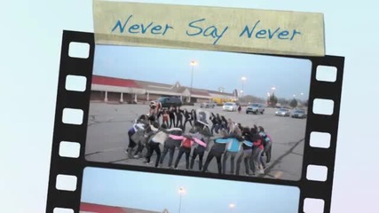 Never Say Never - Bieber Girls Flash Mob Salt Lake City