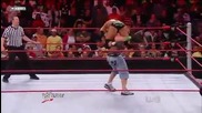 Wwe Raw 19.10.2009 John Cena Vs Triple H The Last Part 2