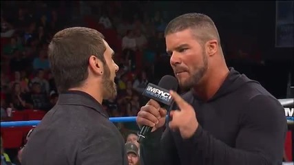 Austin Aries Announces a #bfgseries Dream Match But Gets Interrupted by Bobby Roode - August 1, 2013