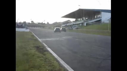 Corsa C20ne Turbo vs Civic Vti Turbo 