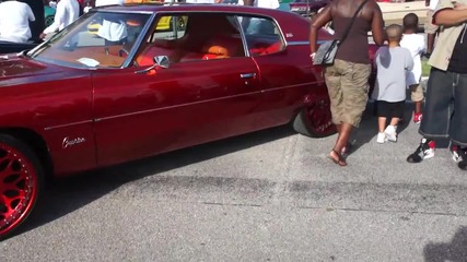 Candy Red Chevy Donk On Dem 26 Forgiatos!!! Suwoo Edition!!