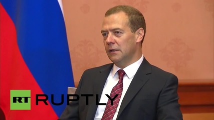 Русия: Медведев се срещна с бразилският вицепрезидент Темер в Москва