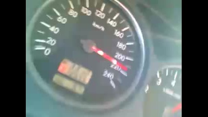 Subaru Forester acceleration 0 - 240 