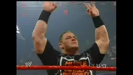 WWE John Cena И Mark Henry - канадска борба