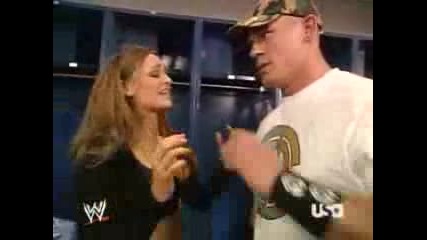 John Cena Adn Maria Very Sexy Kiss