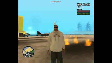 Gta Style Top Gun - (каскади с Hydra)