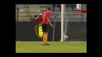 Белгия 0 - 1 България Гол На Ивелин Попов 19.05.10 Високо Качество 