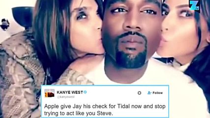 Kanye West has beef with Apple Music!