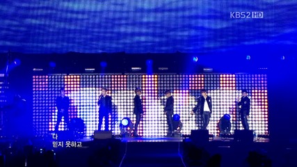 Beast - Medley + Fiction ( 18-02-2012 K B S Music Bank In Paris )