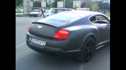 Bentley Continental Mansory в София 