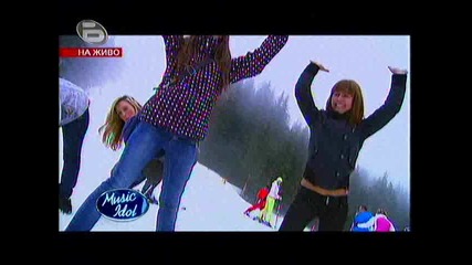 На ски (шейни:) в Банско - Music Idol 3