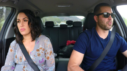 Go behind the scenes of Total Bellas as JJ tries to hide a secret from his sister Brie Bella: Total Bellas, Sept. 13, 2017