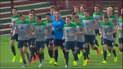 Първа тренировка за Австралия на бразилска земя