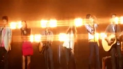 Jonas Brothers, Selena Gomez, Miley Cyrus and Demi Lovato 