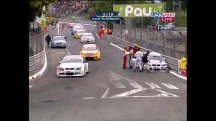 Wtcc кола за сигурност (safety Car) се проваля 