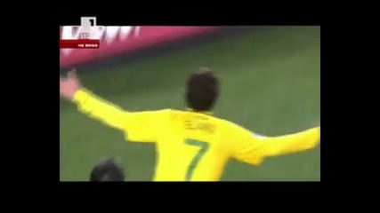 Бразилия - Северна Корея 2:1 *световно първенство Юар 2010* 16.06.10. 