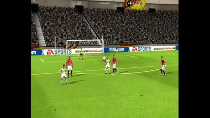 Fifa 10 - Далечен гол на Xavi 
