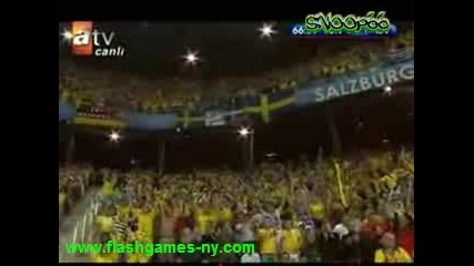 Гърция 0 - 2 Швеция Гол На Златан Ибрахимович