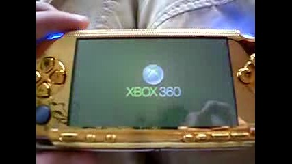 PSP Gold Case Mod XBOX360 LED