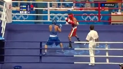 Sultonov Bahodirjon [uzb] - Lomachenko Vasyl [ukr] 57 kg 2008 Olympics R16 Boxing