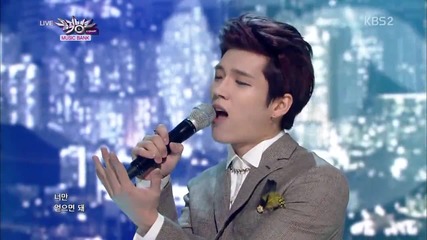 140314 Toheart ( Woohyun & Key ) - Tell Me Why & Delicious @ Music Bank