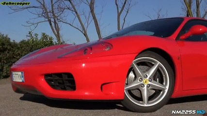 Ferrari 360 Modena F1 stock exhaust
