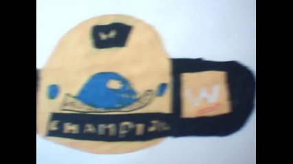 my wwe belt from 2000