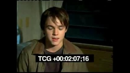 Jesse Mccartney & Elisabeth Harnois talk about Keith 
