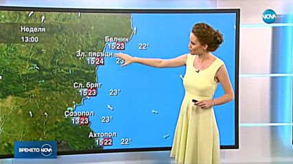 Прогноза за времето (02.06.2018 - централна емисия)