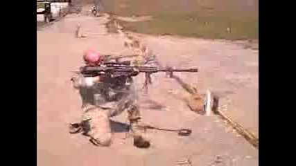 Стрелянe С sniper Baret 50 Калибър