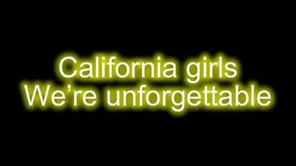 Katy Perry ft. Snoop Dogg - California Girls 