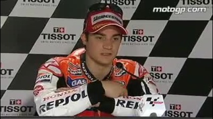 Pedrosa interview after the French Gp 