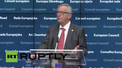 Belgium: Juncker rants about 'inconvenient' EU working methods