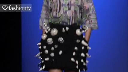 Marin Lamothe Spring 2012 African Prints at Cibeles Madrid Fashion Week