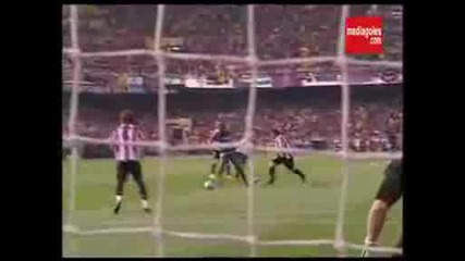 Athletic Bilbao Vs Fc Barcelona 1 - 4 - All Goals Match Highlights - Copa Del Rey Final - 13.05.2009