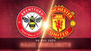 Brentford vs. Manchester United - Condensed Game