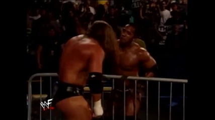Triple H vs The Rock - Strap Match - No. 1 Contender For Wwf Championship At Summerslam - Fully
