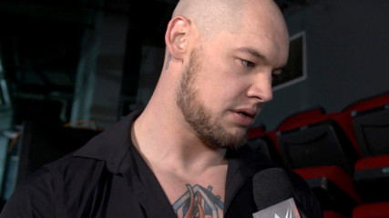 Baron Corbin reacts after toppling The Monster Among Men: WWE.com Exclusive, Feb. 17, 2019