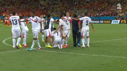 1/4 финал: Нидерландия 0 – 0 Коста Рика // F I F A World Cup 2014 // Netherlands 0 – 0 Costa Rica